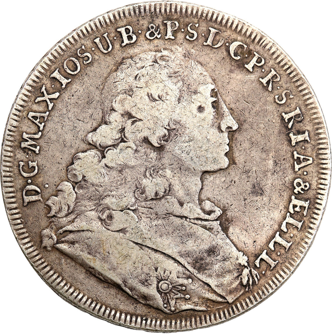 Niemcy, Bawaria. Maksymilian III Józef (1745-1777). Talar 1755, Monachium